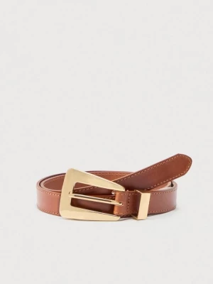 Foto van product Zakelijke riem Pieces cognac