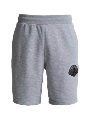 Foto van product Zavetti Canada Broek 'Botticini Compatto' grijs gemêleerd / rood / zwart