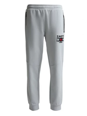 Foto van product Zavetti Canada Broek 'Cirico' lichtgrijs / rood / zwart