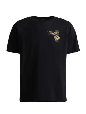 Foto van product Zavetti Canada Shirt 'Alonso' goudgeel / basaltgrijs / zwart / wit