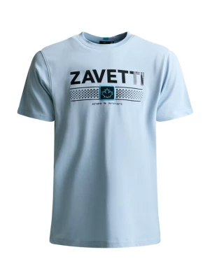 Foto van product Zavetti Canada Shirt 'Viarello' lichtblauw / zwart