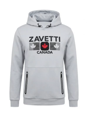 Foto van product Zavetti Canada Sweatshirt 'Cirico' grijs / rood / zwart