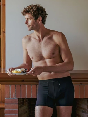 Foto van product zd ZERO DEFECTS Boxershorts 'Helios Egyptian cotton' zwart