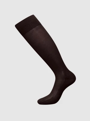 Foto van product zd ZERO DEFECTS Kniekousen '100% Mercerized cotton' bruin