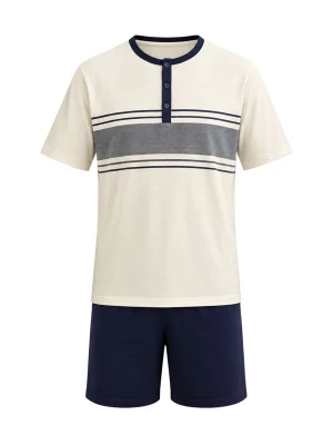 Foto van product zd ZERO DEFECTS Pyjama kort 'Modal Duna' navy