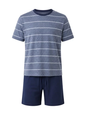 Foto van product zd ZERO DEFECTS Pyjama kort 'Modal Eos' navy