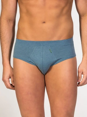 Foto van product zd ZERO DEFECTS Slip 'Mercurio Soy fiber' blauw denim