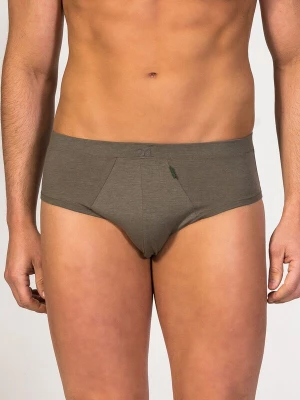 Foto van product zd ZERO DEFECTS Slip 'Mercurio Soy fiber' donkergroen
