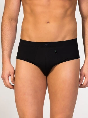 Foto van product zd ZERO DEFECTS Slip 'Mini Egyptian cotton' zwart