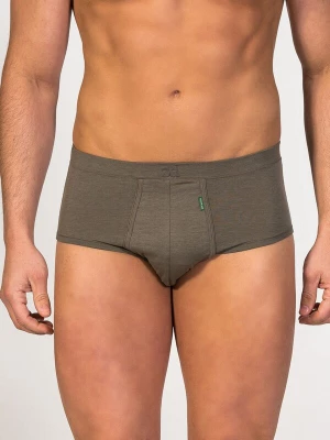 Foto van product zd ZERO DEFECTS Slip 'Saturno Soy fiber' donkergroen