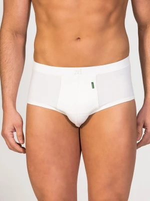 Foto van product zd ZERO DEFECTS Slip 'Saturno Soy fiber' natuurwit