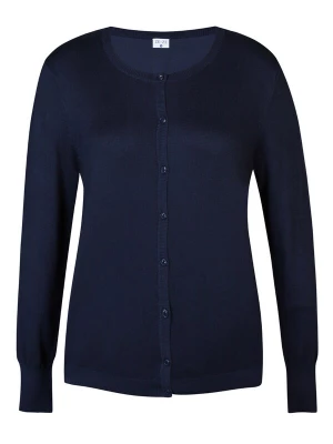 Foto van product ze-ze Gebreid vest 'Norma 106' navy
