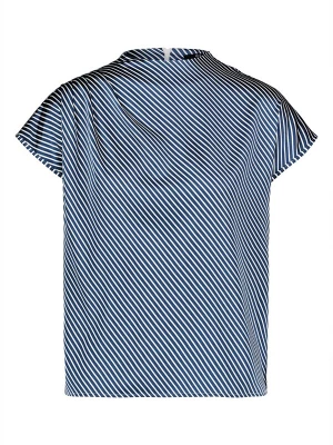 Foto van product zero Blouse donkerblauw / wit