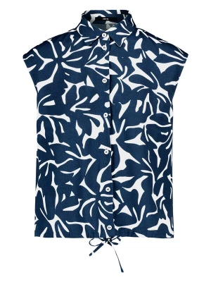 Foto van product zero Blouse navy / wit