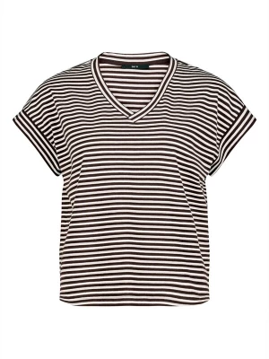 Foto van product zero Shirt donkerbruin / wit