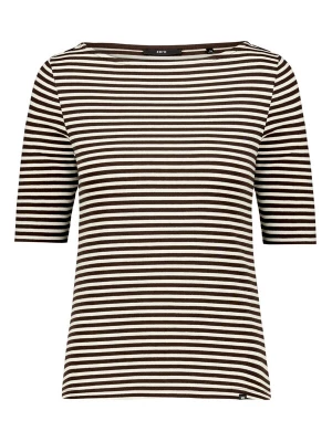 Foto van product zero Shirt ecru / bruin