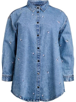 Foto van product Zizzi Blouse blauw denim