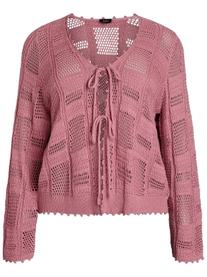 Foto van product Zizzi Gebreid vest 'MViola' watermeloen rood