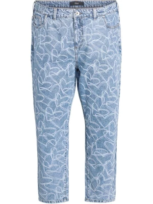 Foto van product Zizzi Jeans 'Mille' lichtblauw / wit