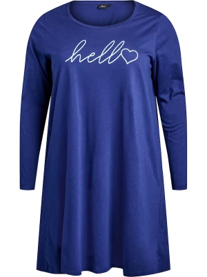 Foto van product Zizzi Pyjama 'Mally' blauw / wit