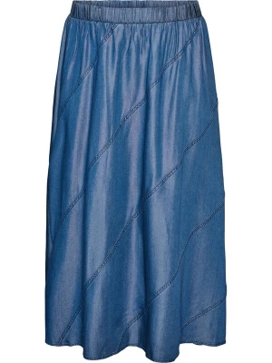 Foto van product Zizzi Rok 'VMILLE' blauw denim