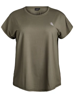Foto van product Zizzi Shirt 'Basic' olijfgroen