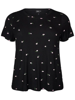 Foto van product Zizzi Shirt 'Gryna' groen / rosa / zwart