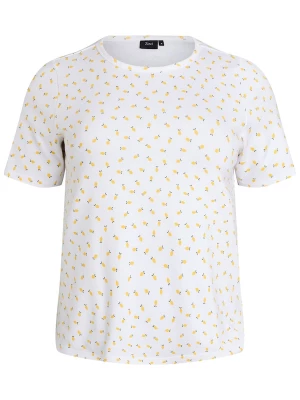 Foto van product Zizzi Shirt 'Luna' geel / donkergroen / wit