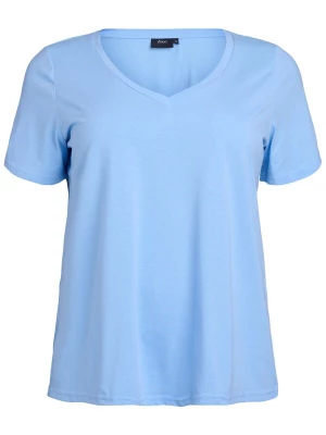 Foto van product Zizzi Shirt 'Mkatja' hemelsblauw