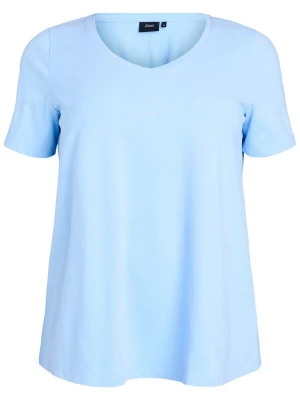 Foto van product Zizzi Shirt 'S / S' hemelsblauw