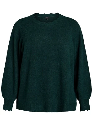 Foto van product Zizzi Trui 'Casunny' groen gemêleerd