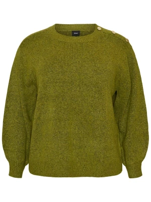 Foto van product Zizzi Trui 'Cavista' groen gemêleerd