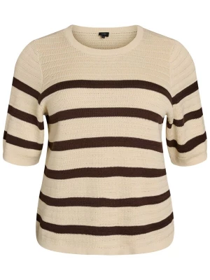 Foto van product Zizzi Trui 'MELSA' beige / zwart