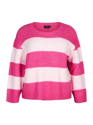 Foto van product Zizzi Trui 'MSISMO' pink / wit