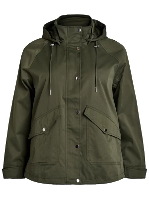 Foto van product Zizzi Tussenparka 'Capalma' donkergroen