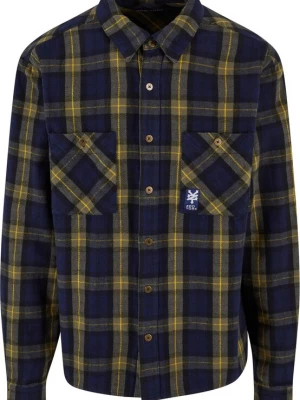 Foto van product ZOO YORK Overhemd 'Iconic' navy / geel / kaki