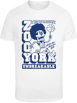 Foto van product ZOO YORK Shirt 'Funky Balling' donkerblauw / wit