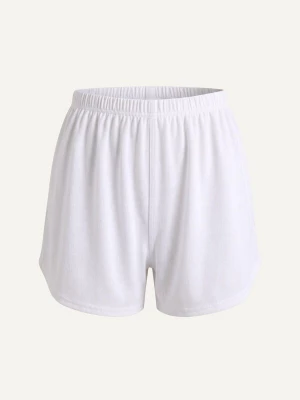 Foto van product ZUBEK Pyjama 'Seaweed Pyjama Shorts - White' beige