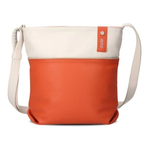 Foto van product ZWEI Handtas 'Jana' lichtbeige / oranje