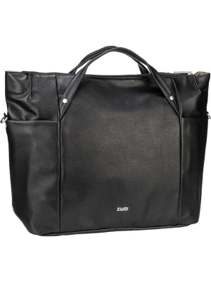 Foto van product ZWEI Shopper 'Pia PI160' zwart / zilver