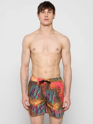 Foto van product Zwemshorts Carlo Colucci burned-orange denim