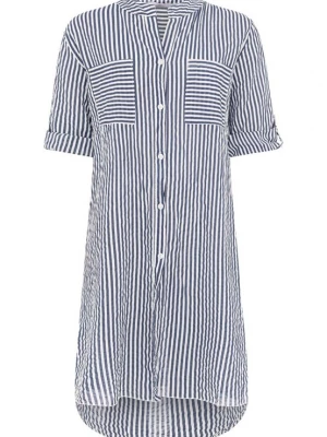 Foto van product Zwillingsherz Blouse 'NIZZA' blauw