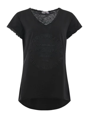 Foto van product Zwillingsherz Shirt 'Positive Mind' zwart